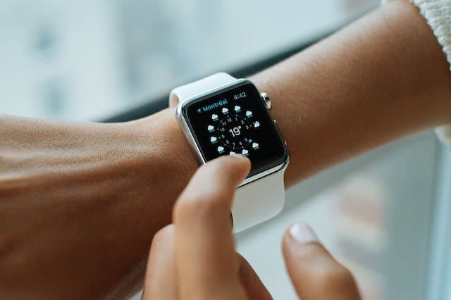 Samsung Smartwatch Patent Gesten