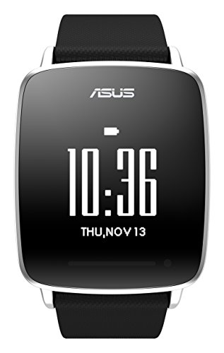 Asus VivoWatch (3,3 cm (1,3 Zoll) Touch Display, Bluetooth 4.0, 10 Tage Akku-Laufzeit, iOS, Android) schwarz