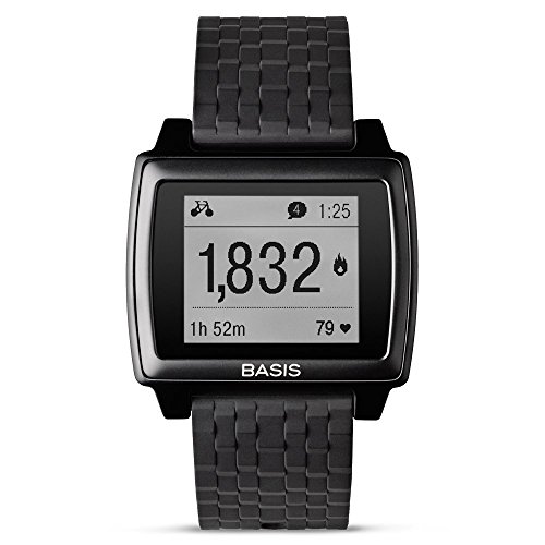 Basis Peak - Der Fitness- und Schlaftracker (Mattschwarz/Schwarz)