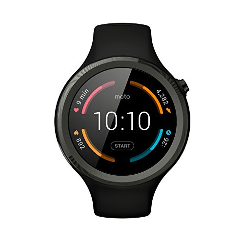 Motorola Moto 360 Sport Smartwatch schwarz