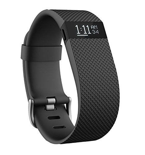 Fitbit Wristband CHARGE HR, Black, S, FB405BKS-EU