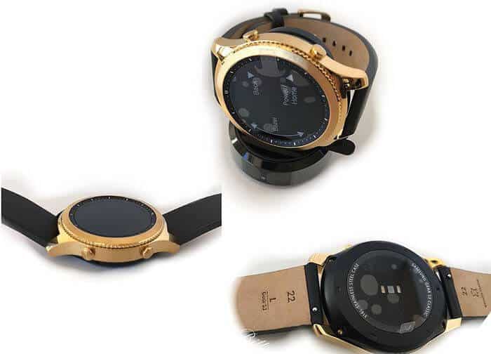 Samsung Gear S3 Gold, Bild: De Billas