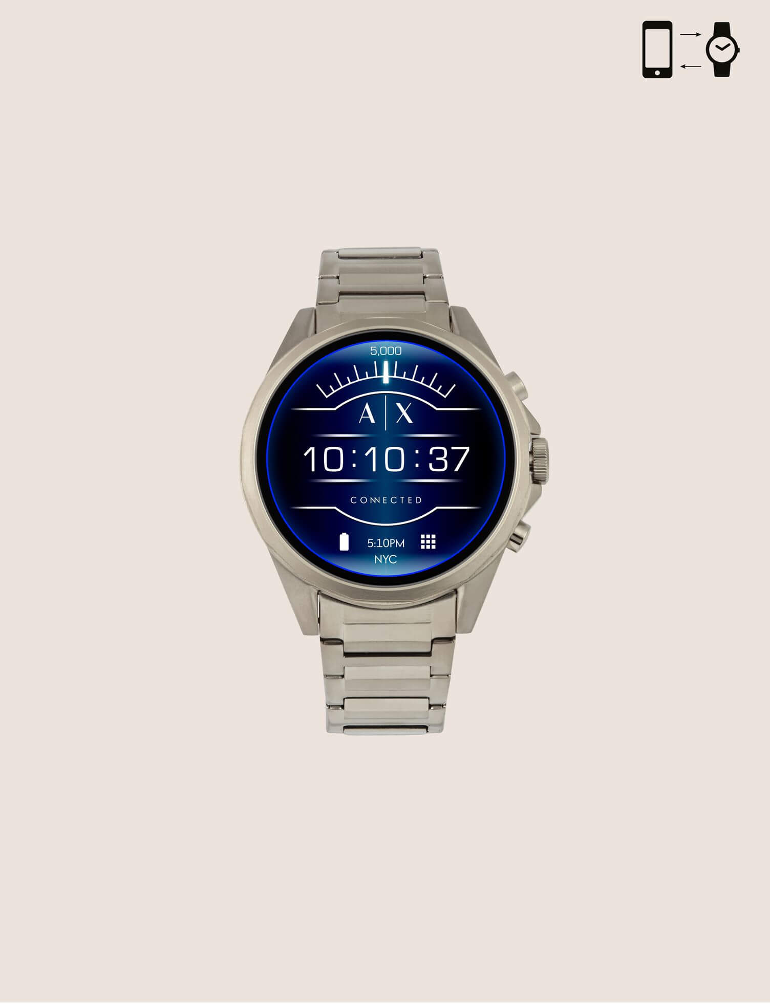 armani exchange connected watch