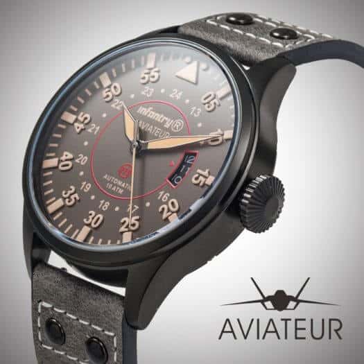 Aviateur Fliegerarmbanduhr