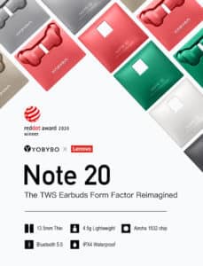 Note 20 TWS Earbuds
